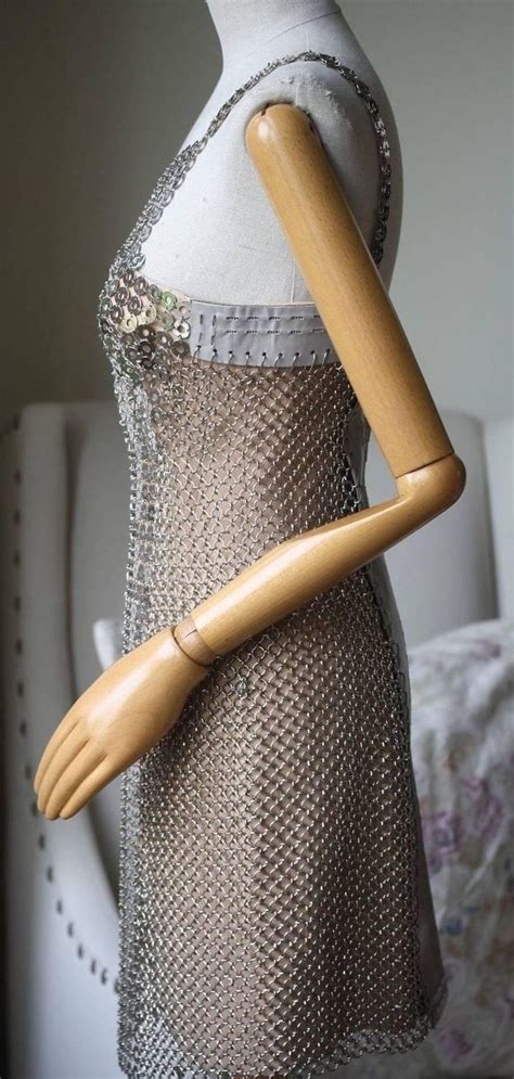 Versace chainmail dress